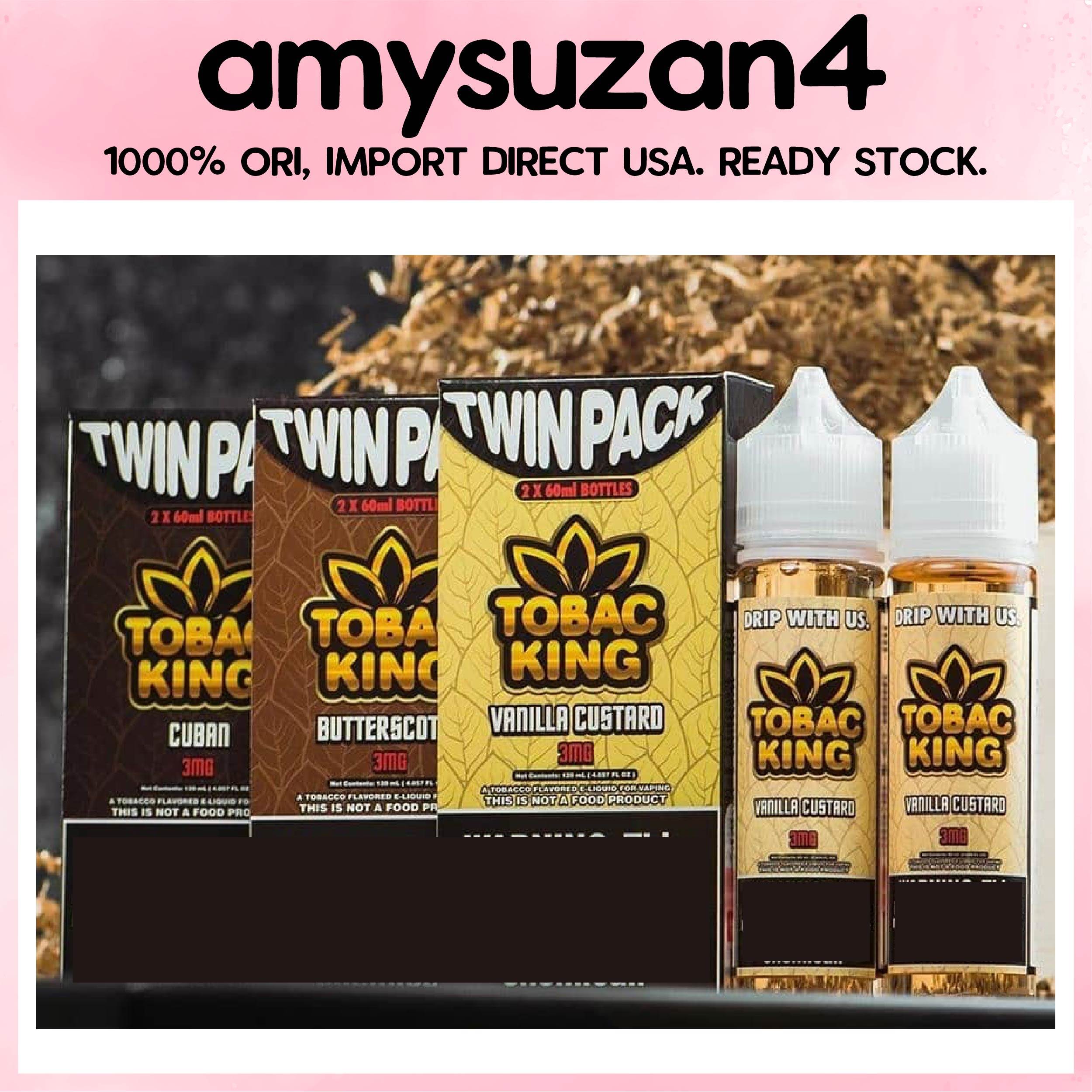 60ml TOBAC KING by DRIP MORE VAPE EJUICE USA | Lazada