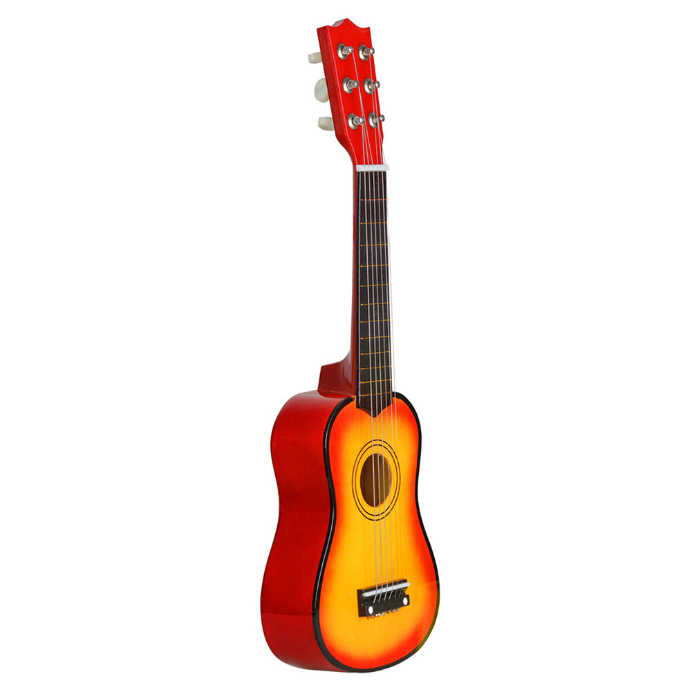(Có Sẵn) Đàn Ghi-ta Mini Tiện Dụng 21 Inch 6 Dây Đàn Ukulele Đồ Chơi Học Tập Cho Trẻ Mới Bắt Đầu