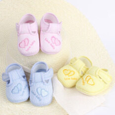 I Love Daddy&Mummy Giày Em Bé Dễ Thương Phim Hoạt Hình Mềm Sơ Sinh Bằng Bông Giày Em Bé Cho Bé Trai Bé Gái