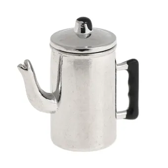 small metal kettle