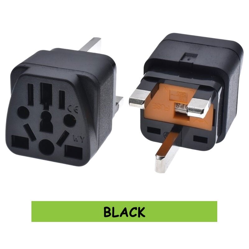 WIDE RANGING 💥 13A Fused Universal Travel Adapter Malaysia 3 Pin Plug Socket Power Converter