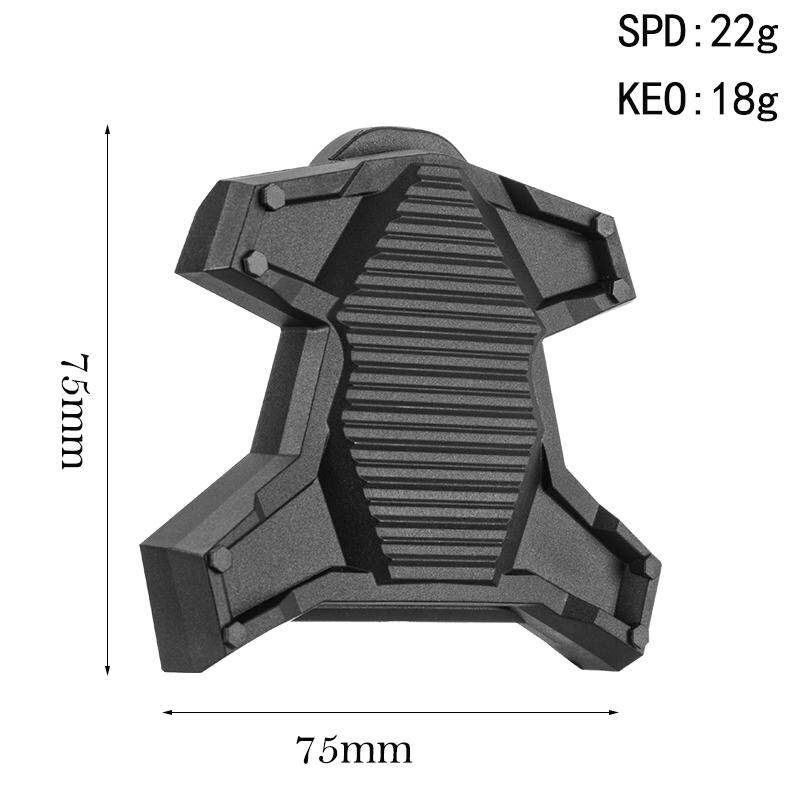 ROCKBROS Đường móc khóa xe đạp phẳng bàn đạp Bộ chuyển đổi SPD đạp chân KEO Khóa bộ Đi Xe Đạp Phụ Kiện Xe Đạp Phần