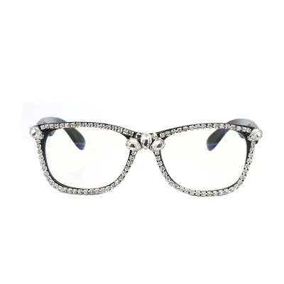 Blue Light Blocking Glasses Square Fashion Eyeglasses Frame Anti Blue Ray Computer Game Glasses Anti Radiation Glass Women Ladies
