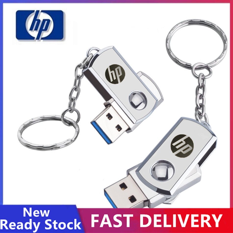 ♥ready stock +free shipping+cod♥ the spot hp pen drive 256gb 128gb 512gb usb flash drive 64gb 32 16gb usb pendrive stick with flash drive keychain