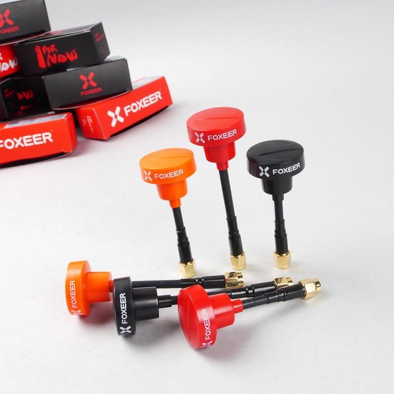 Foxeer pagoda pro 5.8ghz 3dbi omni fpv antenna rhcp sma rp-sma 86mm for rc fpv racing freestyle drones vtx goggles diy parts