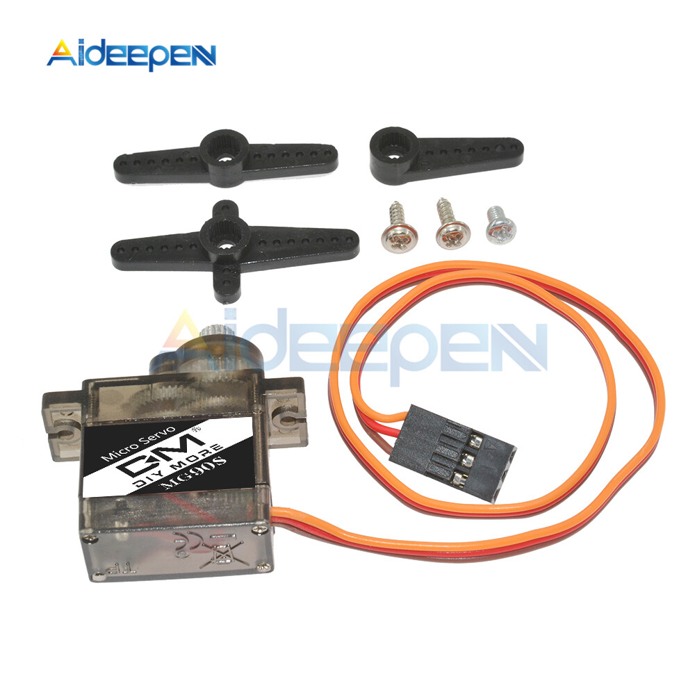 Mg90S 9G Sg90 Digital Micro Servos Metal Gear Servo Upgraded for Smart Growth Vehicle Boat Helicopter Car