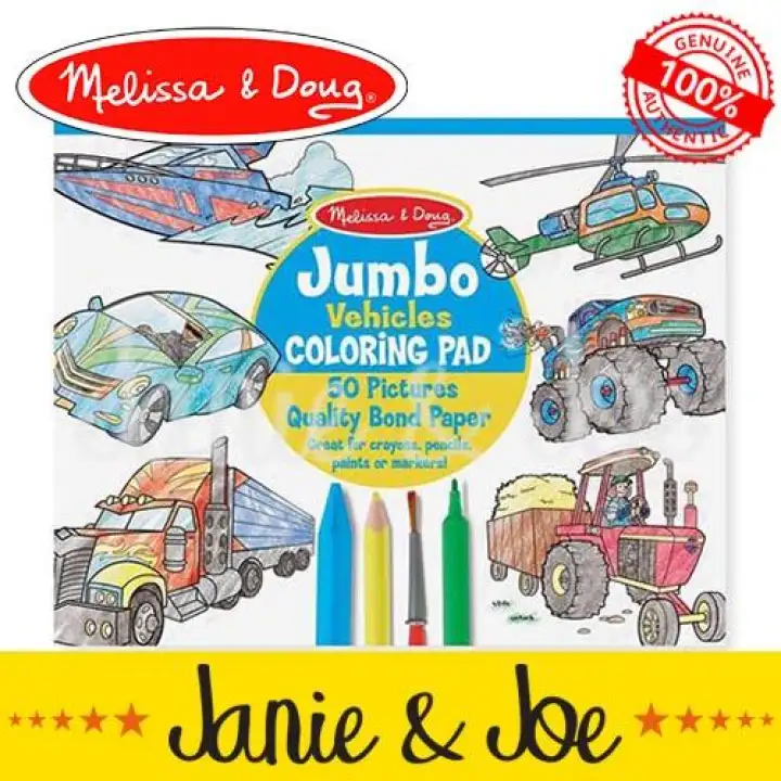 melissa and doug colouring pad