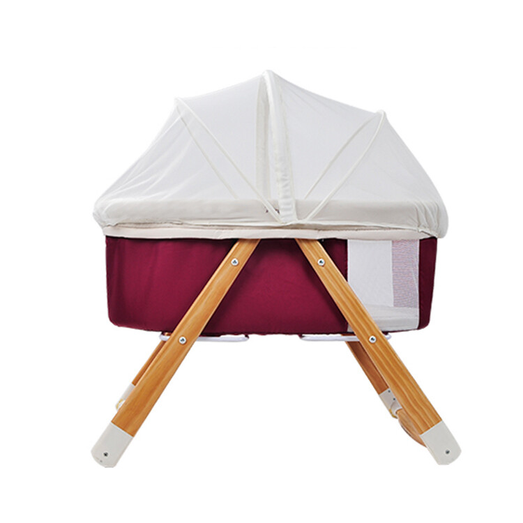 foldable baby bed with mosquito net