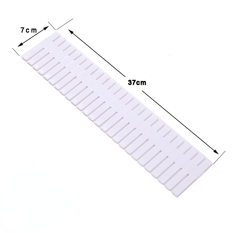 4 PCS Adjustable Clapboard Drawer Divider Partition Storage Organizer Wardrobe Closet Separator For Underwear Socks Belt Office