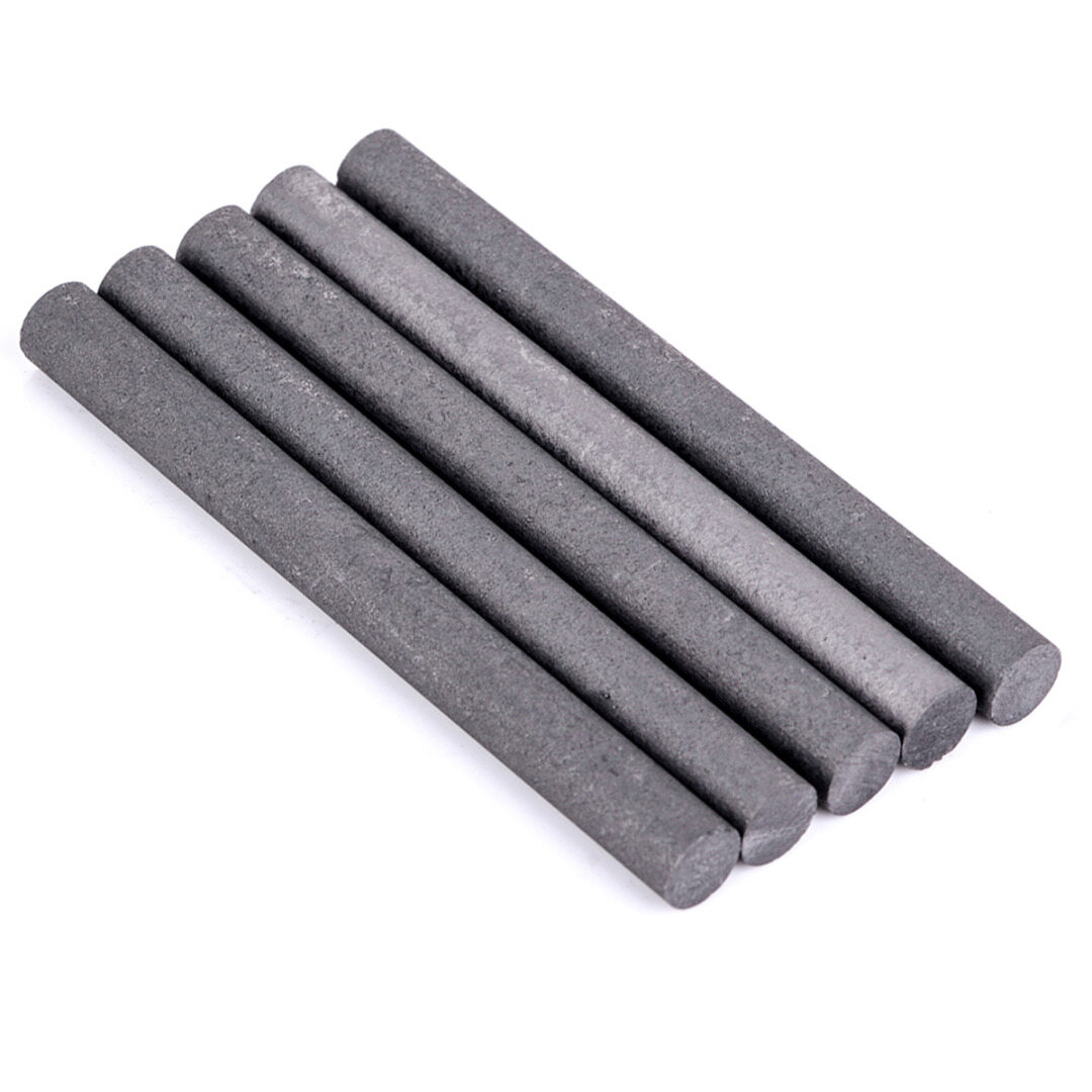 BOKALI 5 Thanh Trụ Điện Cực Than Chì 99.99% Thanh Công Cụ Công Nghiệp Đen 100X10Mm