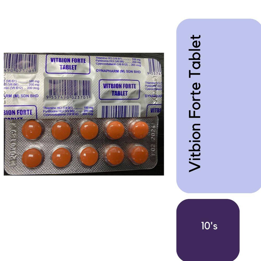Vitbion Forte Tablet 10 S 1 Papan Lazada Vitbion Forte Tablet 10 S 1 Papan Lazada