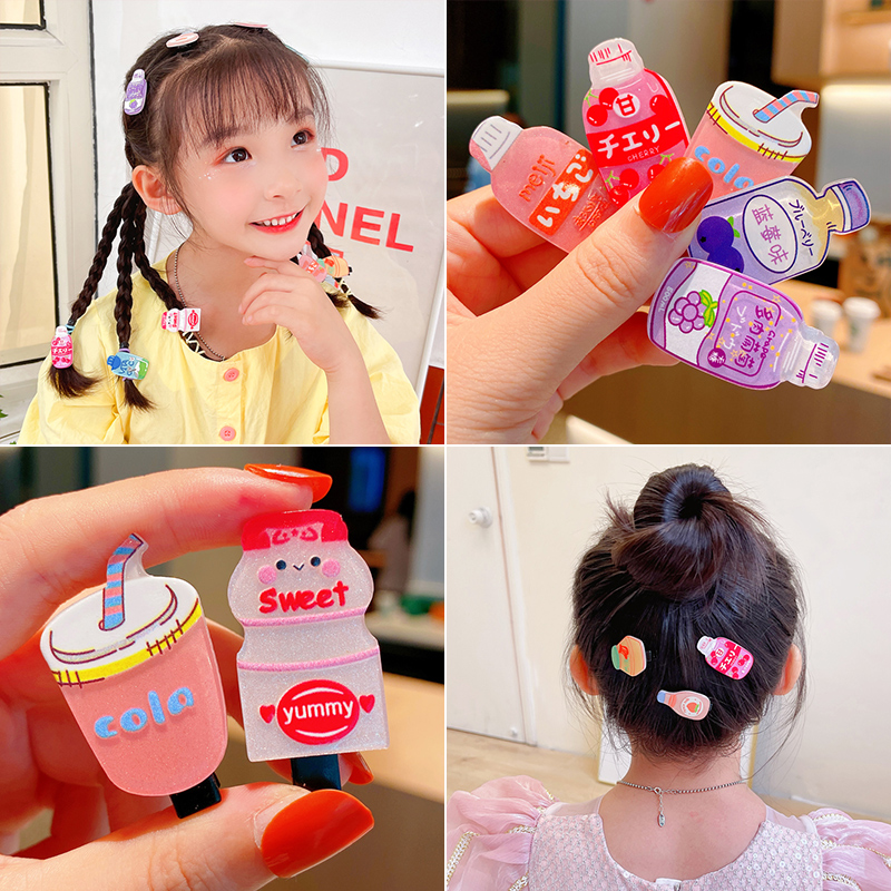 Trẻ Em Chai Nước Uống Hoạt Hình Dễ Thương, Kẹp Tóc