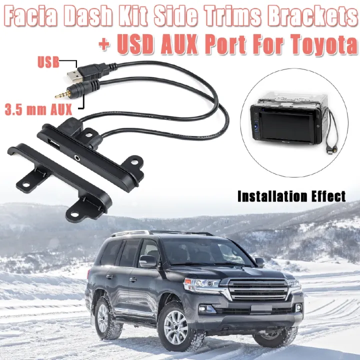 Automotive Tools Equipment 2 Double Din Fascia Facia Dash Kit
