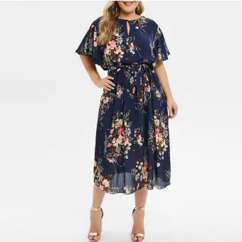 women's short sleeve casual dresses