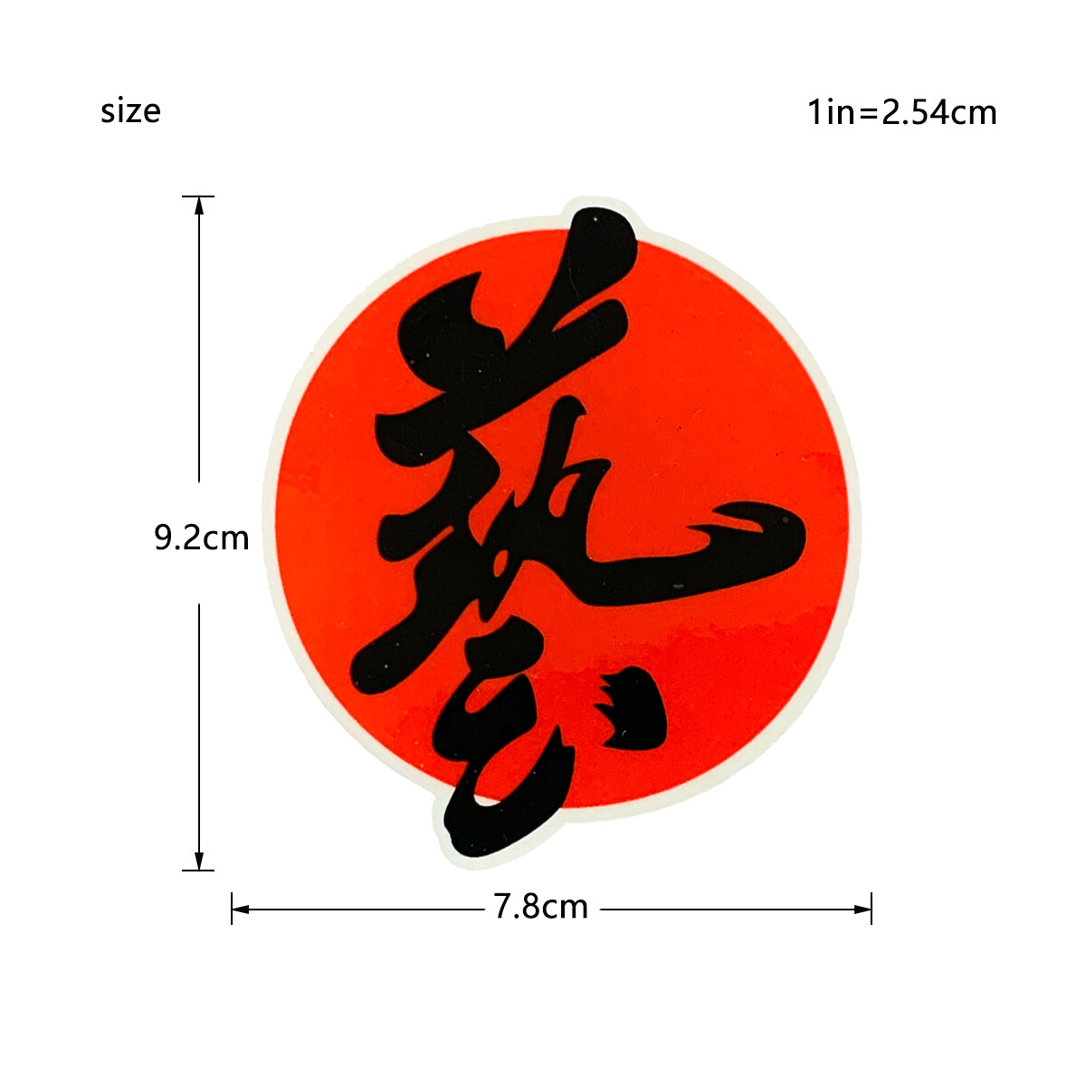 JDM Reflective Motorcycle Sticker Car Decals