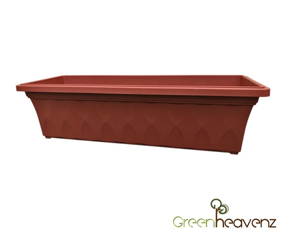 Gnc Baba Bi 529 Planter Plastic Box Pasu Plastik Panjang Bunga Dan Sayur Lazada
