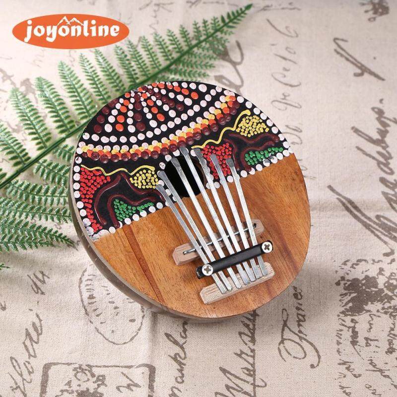 7 Keys Kalimba Coconut Shell African Mbira Thumb Piano Musical Instrument Malaysia