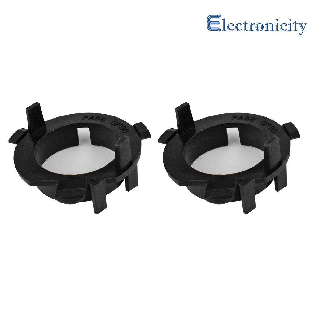 1Pair H7 LED Headlight Bulb Base Adapters Holders Retainers for Hyundai Kia