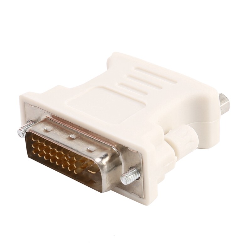 2X DVI male adapter (DVI - D 24 1) to female VGA (15-pin)