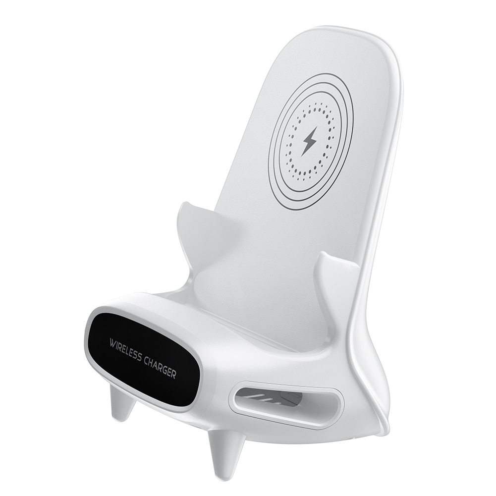 Zeallion Đế Sạc Để Bàn Không Dây 15W Đế Sạc Nhanh Type C Cảm Ứng Cho iPhone Samsung Xiaomi Vivo Oppo Trạm Sạc Điện Thoại