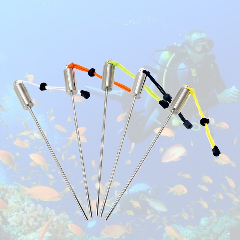 Scubas Diving Pointer Rod Diving Noise Maker Lobsters Stick Diving Pointer Scubas Stick Diving Pointer Diving Stick Rod