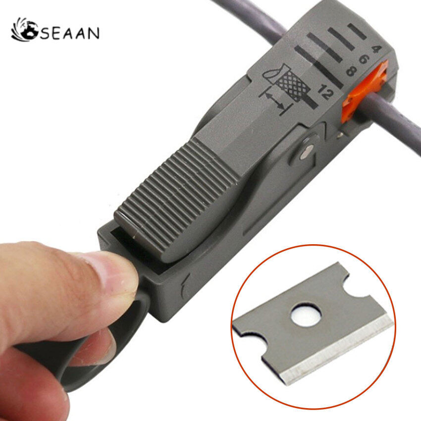 Automatic Stripping Pliers Multifunctional Wire Stripper Wire Cable Tools Cable Wire Stripping Crimping Tool With Hexagon Wrench