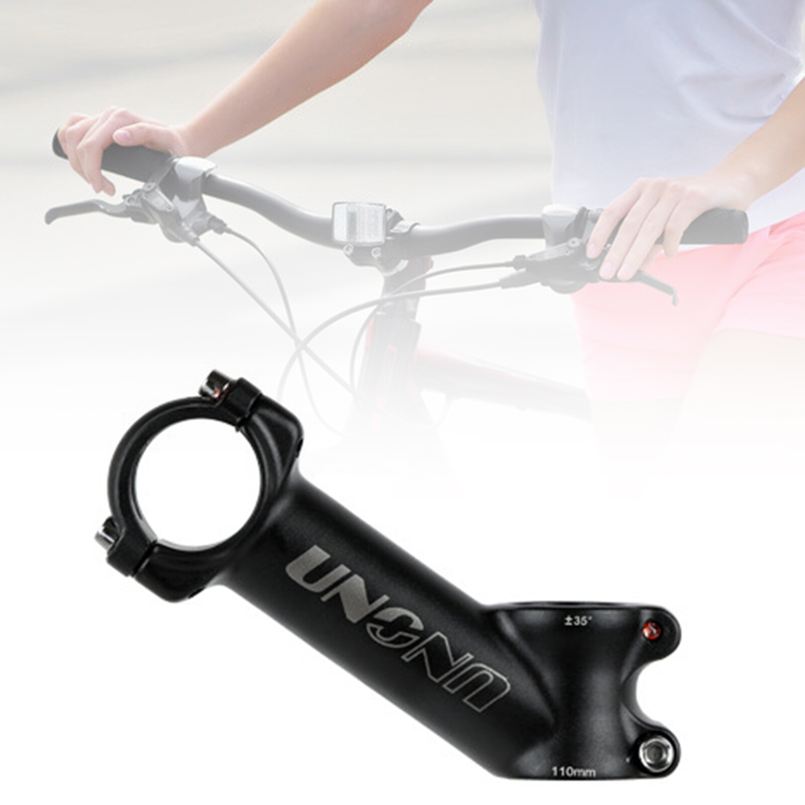 Guyouzi® UNO 35 Degrees 70/90/110mm Bicycle Handle Bar Stem for Cycling
