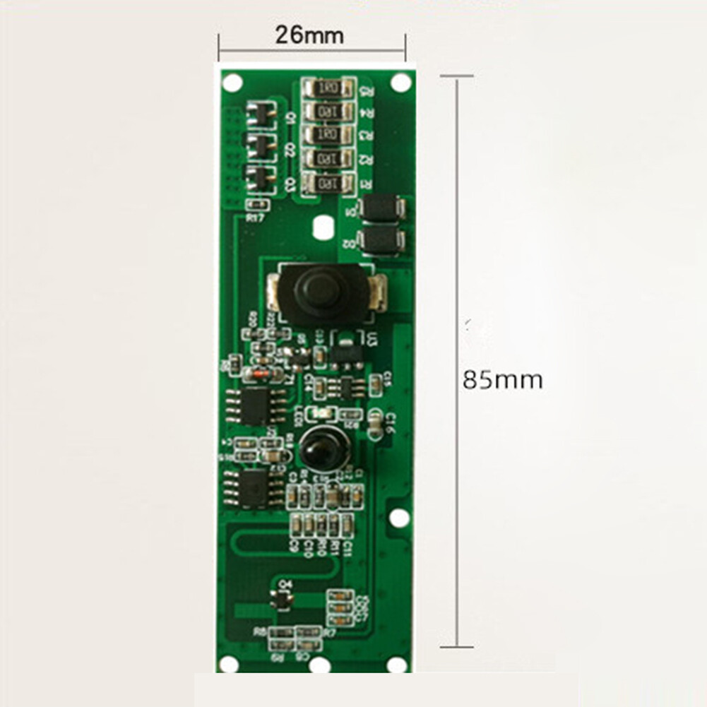 Solar Powered Garden Lamp Controller Microwave Radar Human Induction Circuit Board w/Remote Control