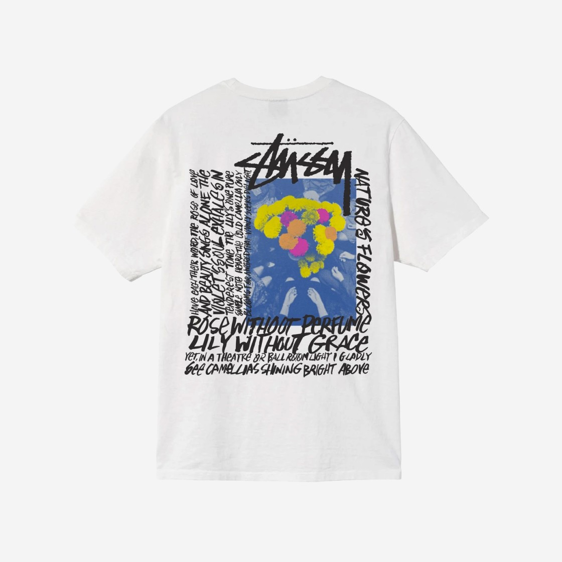 100% hàng thật chính hãng Stussy camellias lợn. Áo thun nhuộm cùng phong cách cho nam và nữ