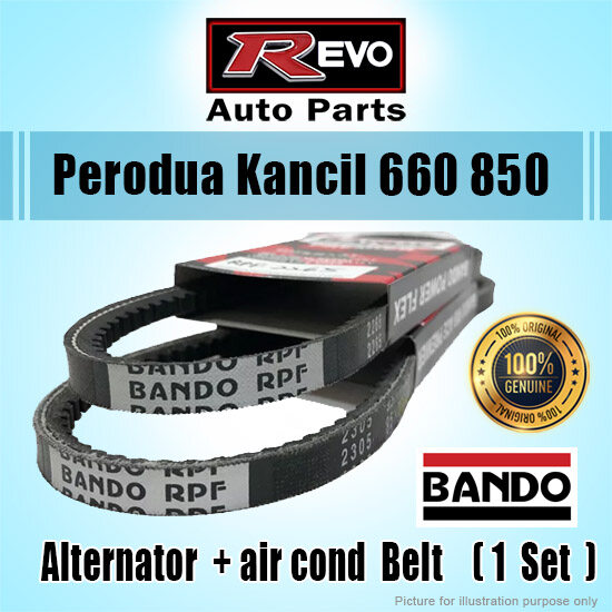 BANDO PERODUA KANCIL 660 850 Belting ALTERNATOR FAN BELT 2305 2265