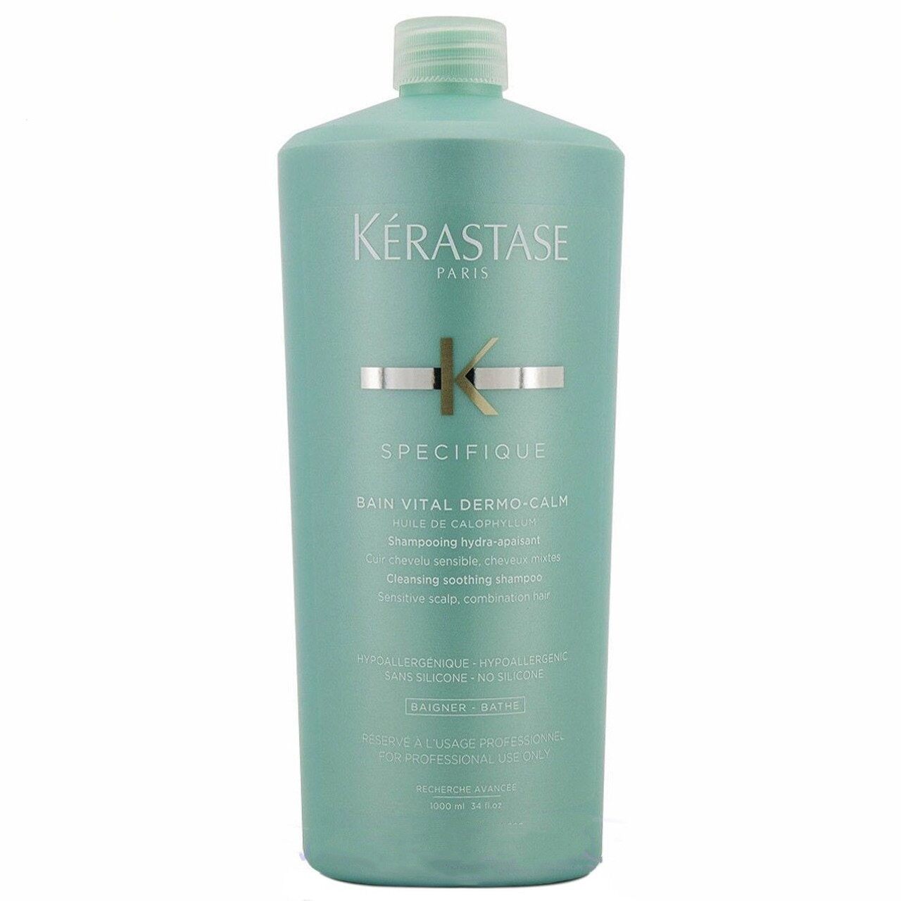 Kerastase Dermo Calm Bain Vital Shampoo Sensitive Scalps And Normal To Combination Hair 1000ml 5418