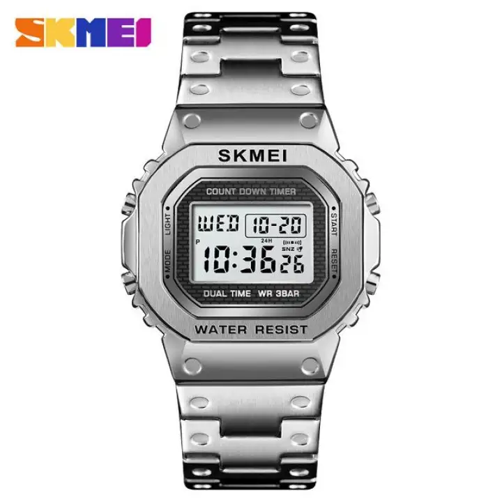 skmei square watch