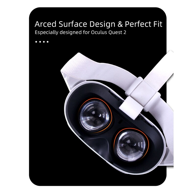 4 Cái/bộ Bảo Vệ Ống Kính VR Chống Trầy Xước Màng Bảo Vệ, Phụ Kiện Kính VR For-Oculus Quest 2