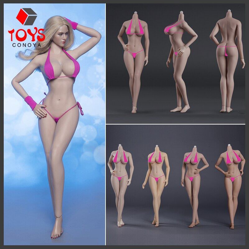 Jiaou Doll 1/6 Scale Female Body Big Breast Version 3.0 No-head Skeletion