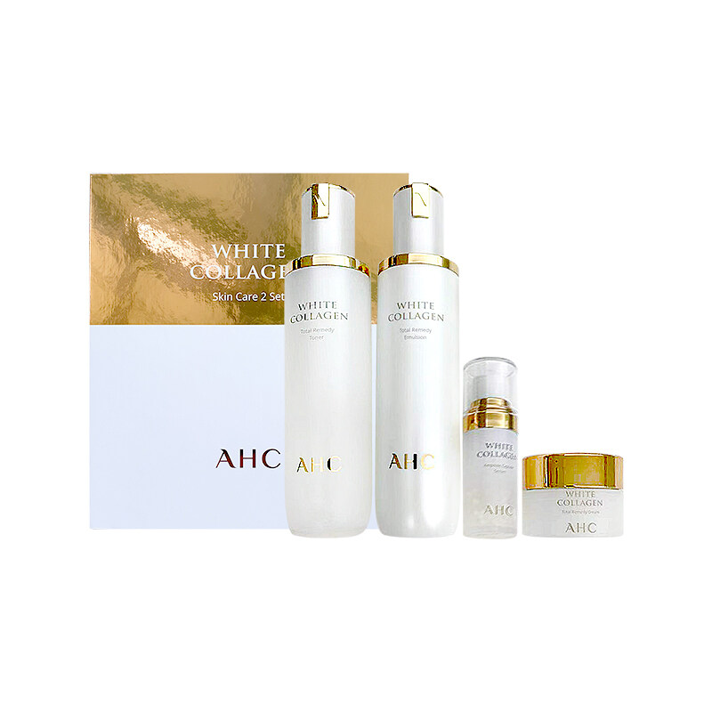 Buy AHC White Collagen Skincare Set Total Remedy (4 items) Korea 【Expire Date 08-04-2021】 Singapore