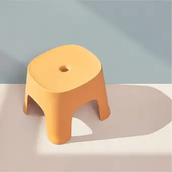 Household Bathroom Row Bench Bathroom Stool Plastic Stool