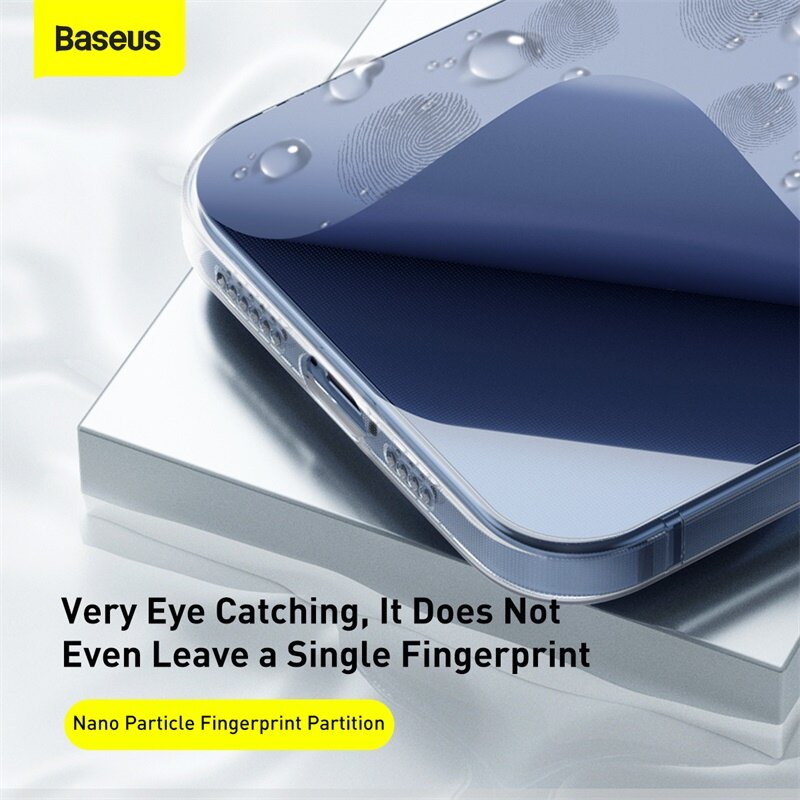 Baseus rõ ràng Ốp điện thoại cho Iphone 14 13 12 Pro Max trường hợp coque siêu mỏng nhựa TPU mềm vỏ lưng silicon