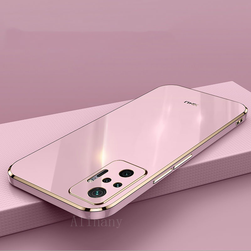 Ốp Xiaomi Redmi Note 10 Pro Ốp Lưng Mạ Điện Silicon Mềm Chống Sốc Ốp Điện Thoại Redmi Note10 Pro