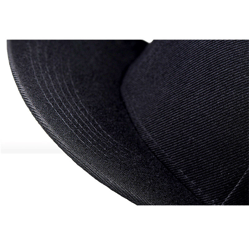 Hip Hop Caps Adjustable Bill Hats Casual Peak Plain Visor Hat Baseball Cap Classic Fitted Flat