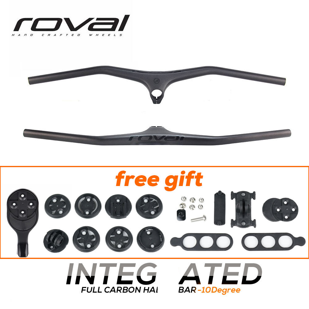 ROVAL Integrated MTB Handlebar T1000 Carbon Rise 600mm-780mm -10 ...