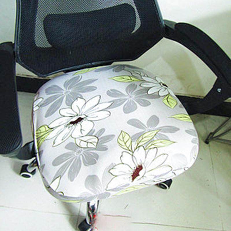 Office Chair Seat Cover Swivel Computer Armchair Protector Executive Task Slipcover Internet Bar Back