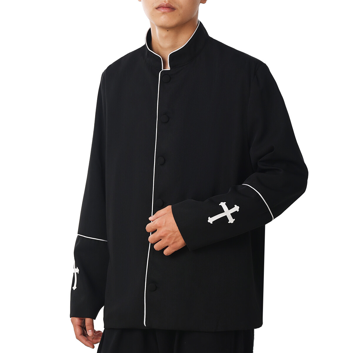 Clergy Mens Coat Priest Jacket Pastor Preacher Minister Clerical