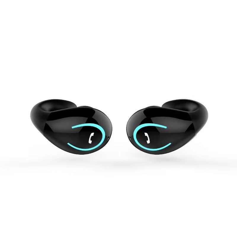 Tai Nghe Bluetooth 5.0 Không Dây Kẹp Tai Đơn Tai Nghe Thể Thao Tai Nghe Chống Nước Tai Nghe Chơi Game Chống Ồn Âm Trầm HiFi