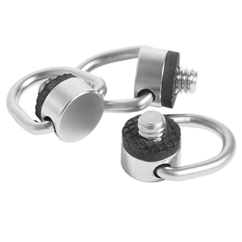 wuyangmin Strap screw d ring camera screw mount 1 4 inch quick release plate screw adapter