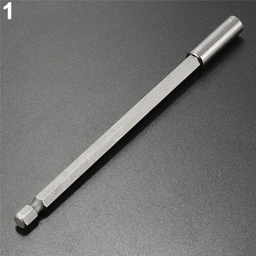1Pc 1/4 Inch Quick Change Hex Shank Drill Bit Holder Magnetic Extend Socket