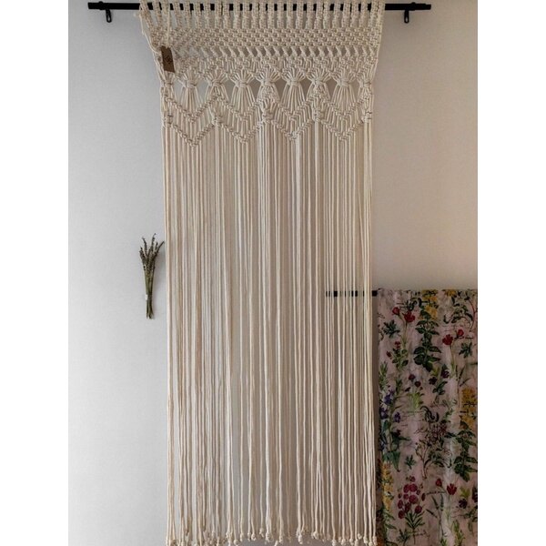 Rèm Cửa Trang Trí Macrame Ngang 1M *1M8( Hoặc Có Thể Điều Chỉnh)