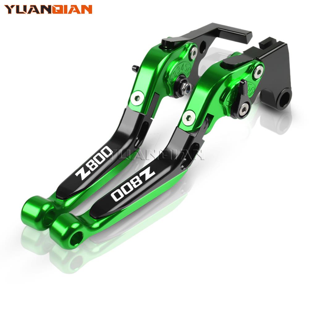 For Kawasaki Z800 Eversion Z800E 2013 2014 2015 2016 2017 Motorcycle Extendable Adjustable Z800 Brake Clutch Levers Handle Bar