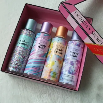Limited Edition 4in1 CANDY COLLECTION BODYMIST Gift Box With Free Paper Bag