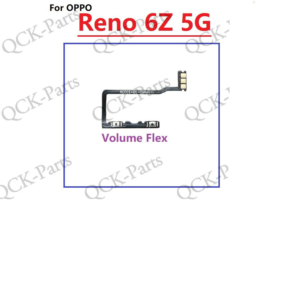 Bật/Tắt nút công tắc nút giảm âm lượng bên Cáp thay thế linh hoạt cho Oppo RENO 6Z 5g