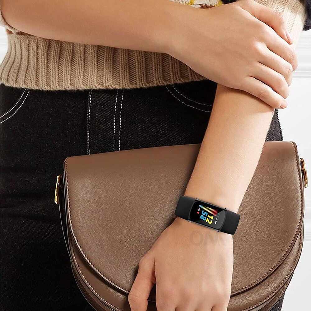 Ốp Bảo Vệ Màn Hình Cho Fitbit Charge 5 Ốp Bảo Vệ Đồng Hồ TPU Mềm Siêu Mỏng Cho Fitbit Charge5 Phụ Kiện Ốp Chống Sốc
